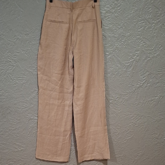 Zara Tan Chinos High-Waisted Classic - Picture 5 of 8